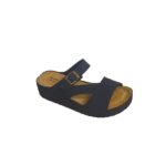 ThriveMed Γυναικεία ανατομική παντόφλα Μαύρη (5711)