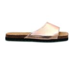 Level Anatomic Γυναικείo σανδάλι peep toe Ροζ-Χρυσό (1112)