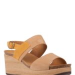 Scholl Γυναικείες Πλατφόρμες, Camel