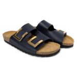 Steps-Med 2255 Ανατομικό Γυναικείο Δερμάτινο, Μπλε - Image 2