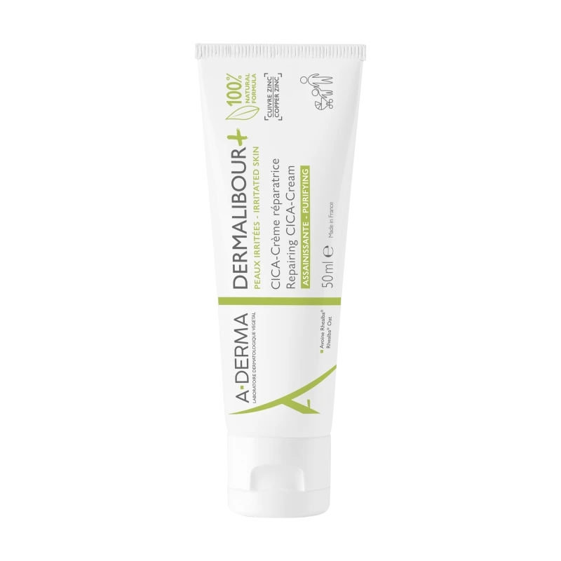 a-derma-dermalibour-cica-Εξυγιαντική-Επανορθωτική-Κρέμα-50ml1.jpg A-Derma Dermalibour + Cica Εξυγιαντική Επανορθωτική Κρέμα, 50ml - Image 1