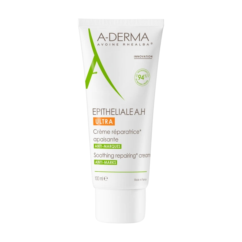 a-derma-epitheliale-ah-ultra-Καταπραϋντική-eπανορθωτική-Κρέμα-κατά-των-Σημαδιών-100ml1.jpg A-Derma Epitheliale A.H Ultra Καταπραϋντική Eπανορθωτική Κρέμα κατά των Σημαδιών, 100ml - Image 1