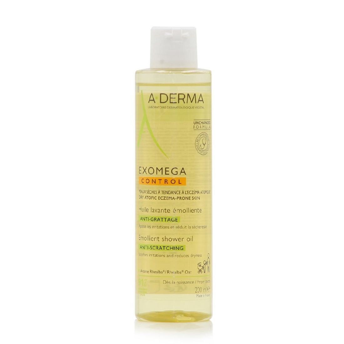 a-derma-exomega-control-emollient-shower-oil-Έλαιο-Καθαρισμού-Κατά-Κνησμού-200ml1.jpg A-Derma Exomega Control Emollient Shower Oil Έλαιο Καθαρισμού Κατά Κνησμού, 200ml - Image 1