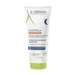 A-Derma Exomega Control Repairing Emollient Night Cream Επανορθωτική Μαλακτική Κρέμα Νυκτός, 200ml