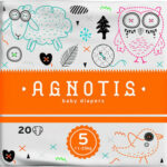 Agnotis Baby Eco Πάνες με Αυτοκόλλητο No. 5 για 11-25kg 20τμχ