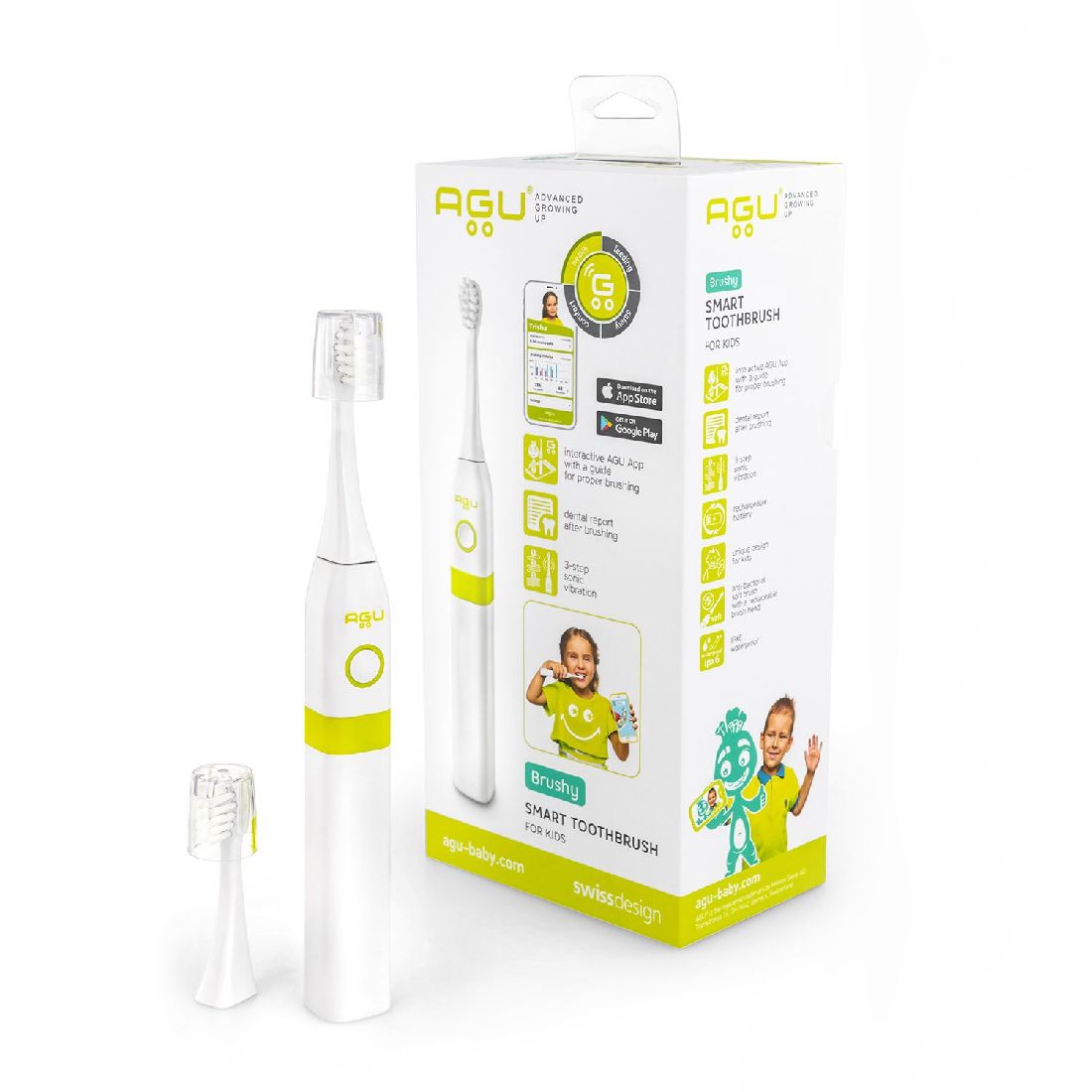 agu-smart-toothbrush-for-kids-Παιδική-Ηλεκτρική-Οδοντόβουρτσα-1τμχ1.jpg Agu Smart Toothbrush For Kids Παιδική Ηλεκτρική Οδοντόβουρτσα 1τμχ - Image 1