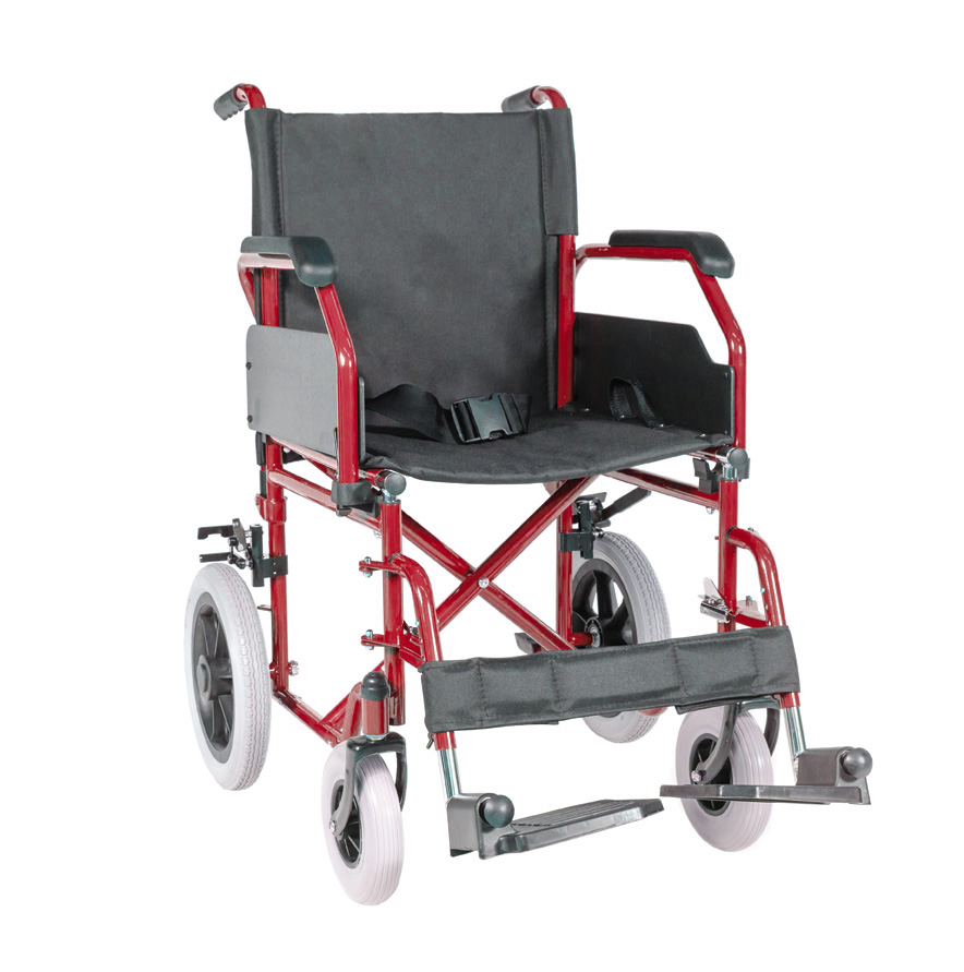 alfa-care-Αμαξίδιο-Μεταφοράς-standard-46cm-ac-42-Μπορντώ1.jpg Alfa Care Αμαξίδιο Μεταφοράς Standard 46cm (AC-42) Μπορντώ - Image 1