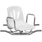 Alfa Care Swivel Bathroom Seat with Backrest (AC-380)