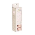 All4Ella Muselina & Carriage Clip Sweet Blush On White (MP47) - Image 2