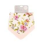 All4Ella Fabric bib Rose (2pcs) (BIB72)