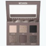 Alova Mesauda Milano Bare Harmony 2.0 Eye Shadow Palette in Solid Form 202 Deep Smokey