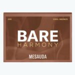Alova Mesauda Milano Bare Harmony 2.0 Eye Shadow Palette in Solid Form 203 Cool Bronze 6gr - Image 2