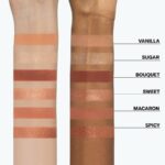 Alova Mesauda Milano Bare Harmony 3.0 Eye Shadow Palette in Solid Form 204 Delicious Rose 6gr - Image 4