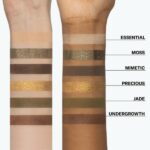 Alova Mesauda Milano Bare Harmony 3.0 Eye Shadow Palette in Solid Form 205 Hidden Green 6gr - Image 4