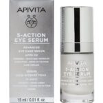 Apivita 5-Action Eye Serum Ορός Ματιών Εντατικής Ενυδάτωσης & Αντιγήρανσης με Λευκό Κρίνο 15ml - Image 2