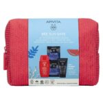 Apivita Bee Sun Safe Dry Touch Invisible Σετ με Αντηλιακό Προσώπου SPF50 4τμχ