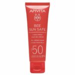 Apivita Bee Sun Safe Hydra Waterproof Sunscreen Gel-Face Cream SPF50 50ml - Image 2