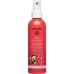 Apivita Bee Sun Safe SPF50 Αδιάβροχο Παιδικό Αντηλιακό Σετ Spray 200ml & Δώρο 2 Παζλ & Ξυλομπογιές - Image 3
