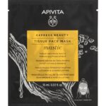 Apivita Express Beauty Tissue Μάσκα Προσώπου με Μαστίχα για Σύσφιξη 15ml