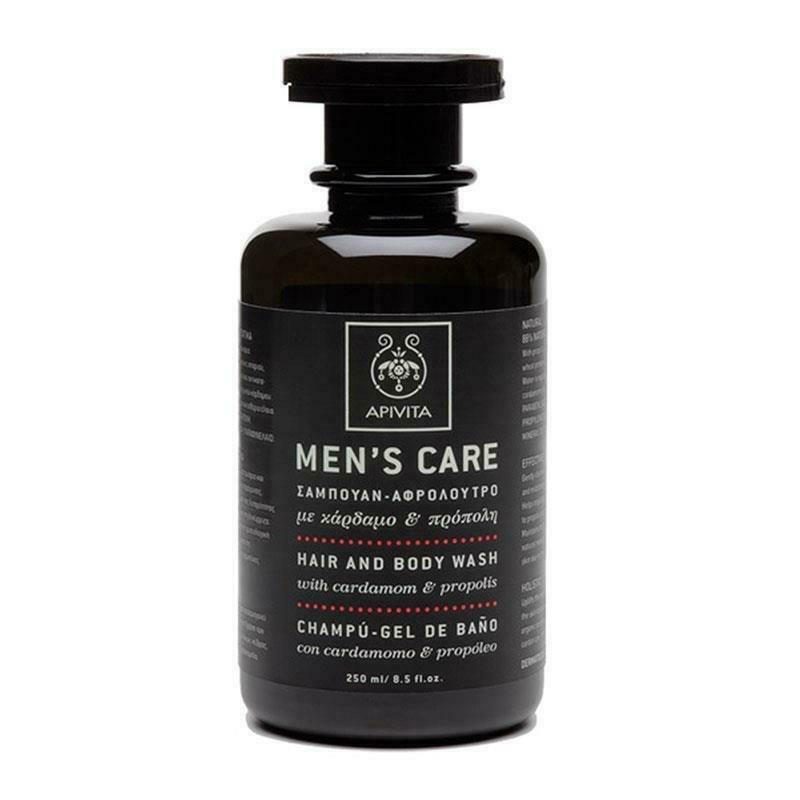 apivita-mens-care-Ανδρικό-Αφρόλουτρο-για-Σώμα-38-Μαλλιά-Κάρδαμο-38-Πρόπολη-250ml1.jpg Apivita Men's Care Ανδρικό Αφρόλουτρο για Σώμα & Μαλλιά Κάρδαμο & Πρόπολη 250ml - Image 1