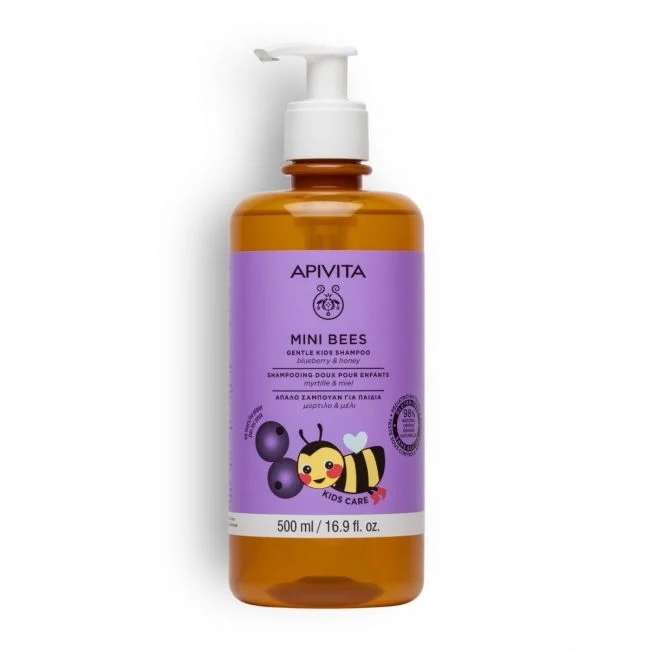 apivita-mini-bees-Απαλό-Αφρόλουτρο-Για-Παιδιά-Μύρτιλο-38-Μέλι-500ml1.jpg Apivita Mini Bees Απαλό Αφρόλουτρο Για Παιδιά (Μύρτιλο & Μέλι) 500ml - Image 1