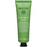 Apivita Moisturizing & Refreshing Aloe Face Mask Μάσκα Προσώπου με Αλόη 50ml