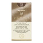 Apivita My Color Elixir Permanent Hair Color 10 Κατάξανθο 1τεμ