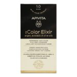 Apivita My Color Elixir Permanent Hair Color 1.0 Φυσικό Μαύρο 1τεμ