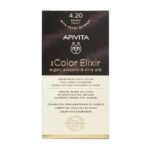 Apivita My Color Elixir Permanent Hair Color 4.20 Καστανό Βιολετί 1τεμ