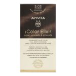 Apivita My Color Elixir Permanent Hair Color 5.03 Καστανό Ανοιχτό Φυσικό Μελί 1τεμ