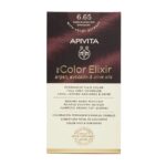 Apivita My Color Elixir Permanent Hair Color 6.65 Έντονο Κόκκινο 1τεμ