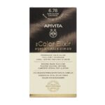 Apivita My Color Elixir Permanent Hair Color 6.78 Ξανθό Σκούρο Μπεζ Περλέ 1τεμ
