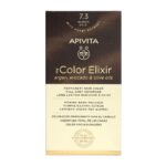 Apivita My Color Elixir Permanent Hair Color 7.3 Ξανθό Χρυσό 1τεμ