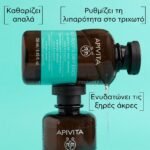 Apivita Oily Roots Dry Ends Shampoo Σαμπουάν κατά της Πιτυρίδας για Λιπαρά Μαλλιά 250ml - Image 2