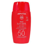 Apivita Promo Bee Sun Safe Λεπτόρευστη Κρέμα Προσώπου - Dry Touch SPF50 50ml & After Sun 100ml - Image 2