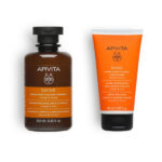 Apivita Promo Shine & Revitalizing with Orange and Honey Shampoo 250 ml and Conditioner 150ml - Image 2