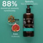 Apivita Refresing Fig Shower Gel Δροσερό Αφρόλουτρο με Αιθέρια Έλαια & Εκχύλισμα Σύκου 500ml - Image 3