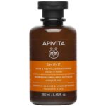 Apivita Shine & Revitalizing Σαμπουάν Λάμψης & Αναζωογόνησης με Πορτοκάλι & Μέλι 250ml