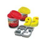 AS Plasticine Disney Cars Suitcase with 4 jars⁄Caps & 8 accessories 456gr (1045-03573) - Image 3