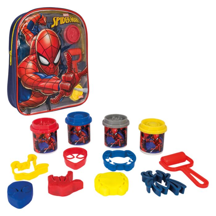 as-Πλαστελίνη-marvel-spiderman-Τσάντα-Με-4-Βαζάκια-Καπάκια-Καλουπάκια-38-5-Εργαλεία-1045-036011.jpg AS Πλαστελίνη Marvel Spiderman Τσάντα Με 4 Βαζάκια⁄Καπάκια Καλουπάκια & 5 Εργαλεία (1045-03601) - Image 1