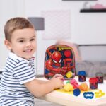 AS Πλαστελίνη Marvel Spiderman Τσάντα Με 4 Βαζάκια⁄Καπάκια Καλουπάκια & 5 Εργαλεία (1045-03601) - Image 3