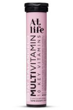 At Life Stay Balanced Mutlivitamin Βιταμίνη Strawberry Raspberry 20 eff.tab