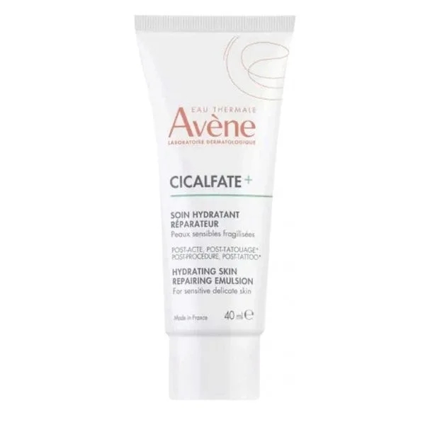 avene-cicalfate-hydrating-skin-repairing-emulsion-post-tattoo-40ml1.jpg Avene Cicalfate+ Hydrating Skin Repairing Emulsion Post Tattoo, 40ml - Image 1