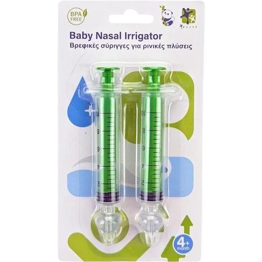 baby-nasal-irrigator-Βρεφικές-Σύριγγες-για-Ρινικές-Πλύσεις-10ml-από-4m-Πράσινο-2τμχ1.jpg Baby Nasal Irrigator Βρεφικές Σύριγγες για Ρινικές Πλύσεις 10ml από 4m+, Πράσινο 2τμχ - Image 1