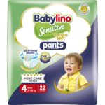 Babylino Pants Cotton Soft Unisex No4 Maxi 7-13kg 22 τεμ.