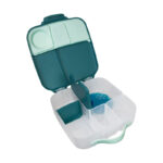 B.Box  Lunch Box Emerald Forest Πλαστικό Παιδικό Σετ Φαγητού Με Χωρίσματα (BB400607) - Image 4
