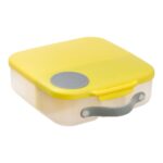 B.Box Lunch Box Lemon Sherbet Plastic Children's Lunch Box with Dividers (BB653)
