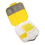 B.Box Lunch Box Lemon Sherbet Plastic Children's Lunch Box with Dividers (BB653) - Image 2