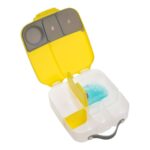 B.Box Lunch Box Lemon Sherbet Plastic Children's Lunch Box with Dividers (BB653) - Image 4