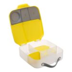 B.Box Lunch Box Lemon Sherbet Plastic Children's Lunch Box with Dividers (BB653) - Image 5